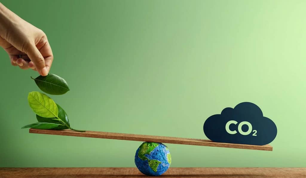 App for tracking the carbon footprint