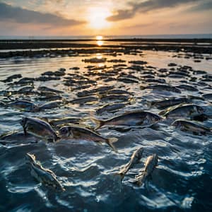How does an IoT-powered aquaculture monitoring system work?
